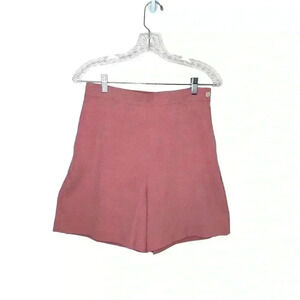 Tommy Bahama 100% silk blush/mauve shorts size 6 coquette